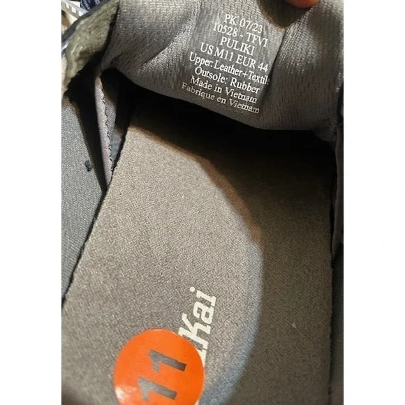 NWT  OluKai Puliki Navy Suede Lace Up Men 11 Sneakers Preppy Old Money Resort - Picture 7 of 7